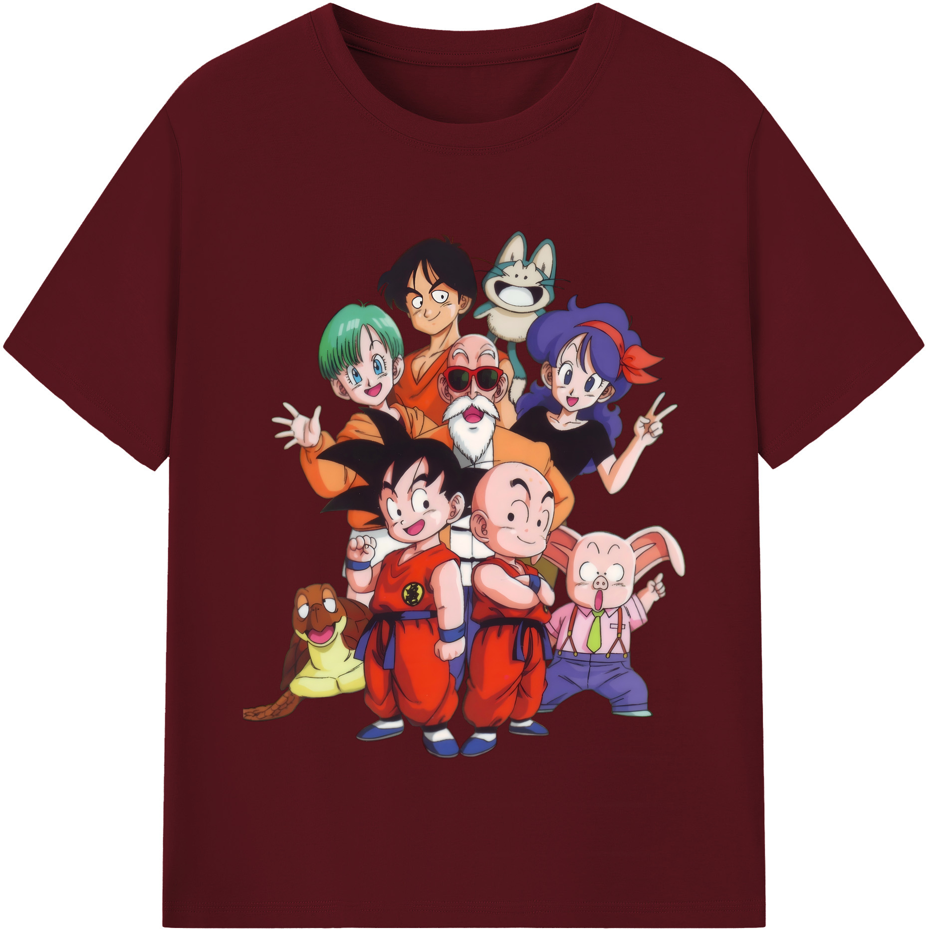 （画像用） ドラゴンボール DRAGON BALL 綿100％半袖Tシャツ（フロントプリント）